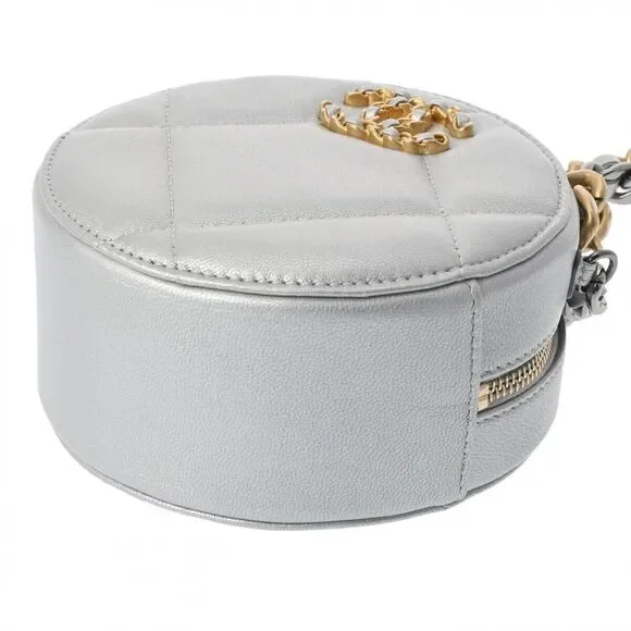 Chanel Matrasse 19 Round Chainshoulder #122525C24B - Picture 6 of 12